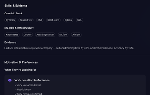 Maya Hiring Agent screenshot 2