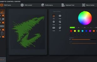 GIGABYTE Control Center screenshot 2