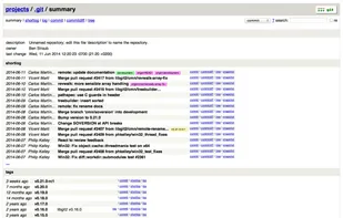 Gitweb screenshot 1