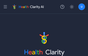 Health Clarity AI screenshot 1
