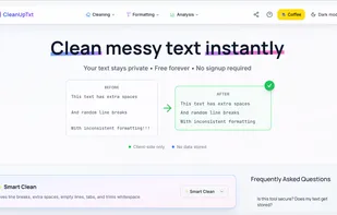 CleanUpTxt screenshot 1