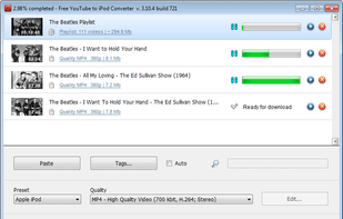 Free YouTube to iPod Converter screenshot 1