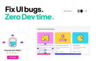 Fix UI bugs visually