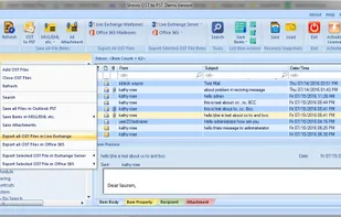 Shoviv OST to PST converter screenshot 2