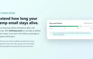 SafeTemp.email screenshot 1