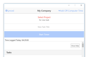 Timer Desktop Application