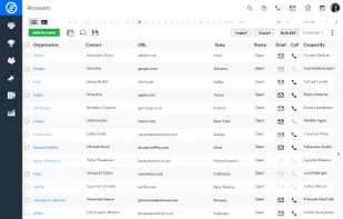 Oncourse CRM screenshot 1