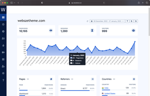 WebszeTheme screenshot 1