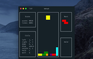 Tetrust screenshot 1