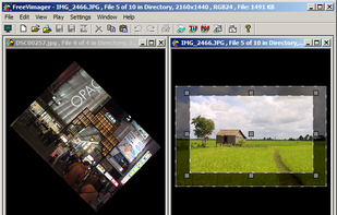 Rotating and Cropping Images