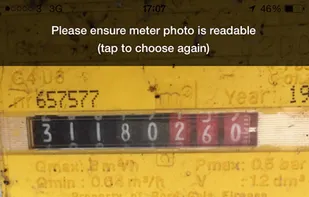 Energy Elephant Meter Reading App screenshot 1