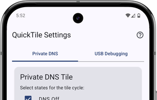 Quick-Tile Settings screenshot 1