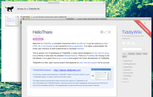 TiddlyDesktop screenshot 2