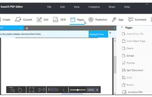 EaseUS PDF Editor screenshot 1