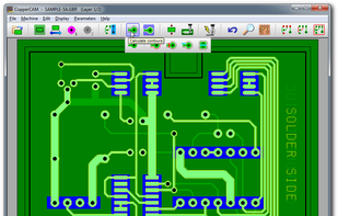 CopperCAM screenshot 1