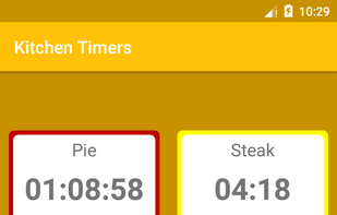 Kitchen Timers screenshot 1