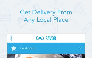 Favor Delivery screenshot 1