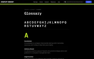 The largest startup term glossary on the internet.