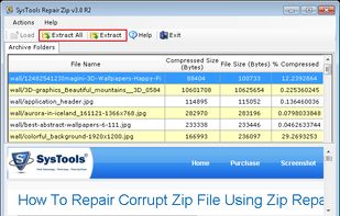 Now click on Extract Option to save recovered data
