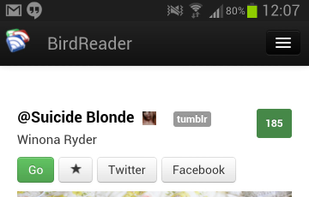 BirdReader screenshot 1