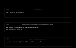flywheel Leaderboards screenshot 2
