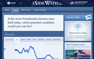 ISideWith screenshot 1