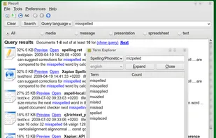 The term explorer tool in phonetic mode