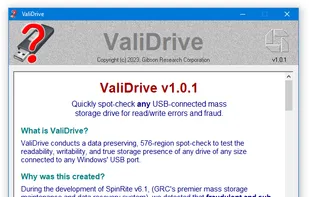 ValiDrive screenshot 1