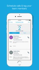 Schedule calls or let your customers/leads schedule call with you. Get notification whenever the call is scheduled.