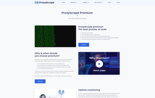 ProxyScrape screenshot 1