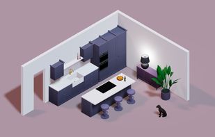 kitchen 3d model