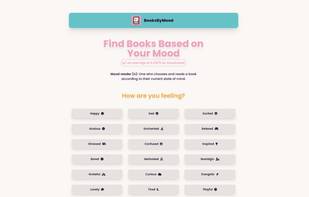 BooksByMood screenshot 1