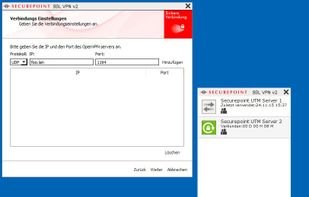 Securepoint VPN Client screenshot 1