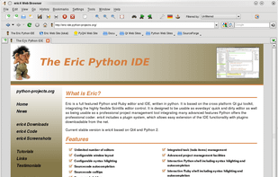 Integrated Web Browser