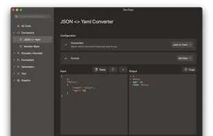 Json <> Yaml Converter
