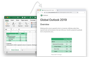 Publisheet screenshot 1
