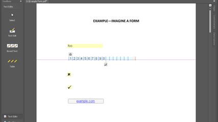 PDF Form Filler screenshot 1