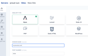 Set up servers for your favorite tech stacks