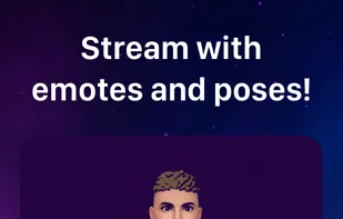 Stream with emotes and poses!