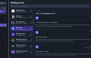 Lessmail screenshot 3