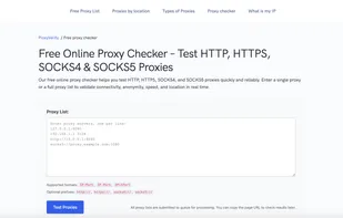 Proxy Checker