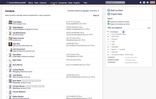 CentralStationCRM screenshot 1