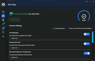 AntiBrowserSpy screenshot 1