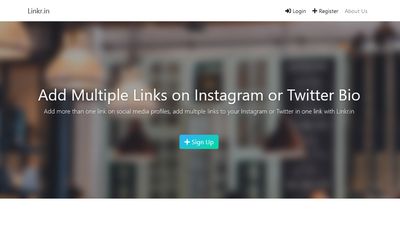 Add Multiple Links to an Instagram or Twitter Bio in One Bio Link With Linkr.in