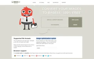 Base64 Image Encoder screenshot 1