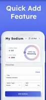Low Sodium Intake Tracker screenshot 3