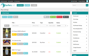 SurfersList screenshot 3