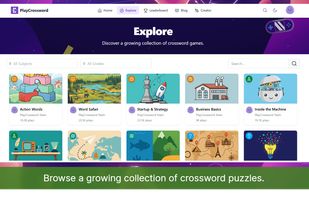 Browse a growing collection of crossword puzzles.