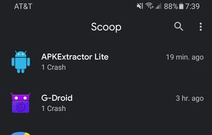 Scoop Crashes screenshot 1