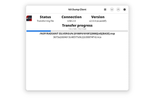 NX Dump Client screenshot 1